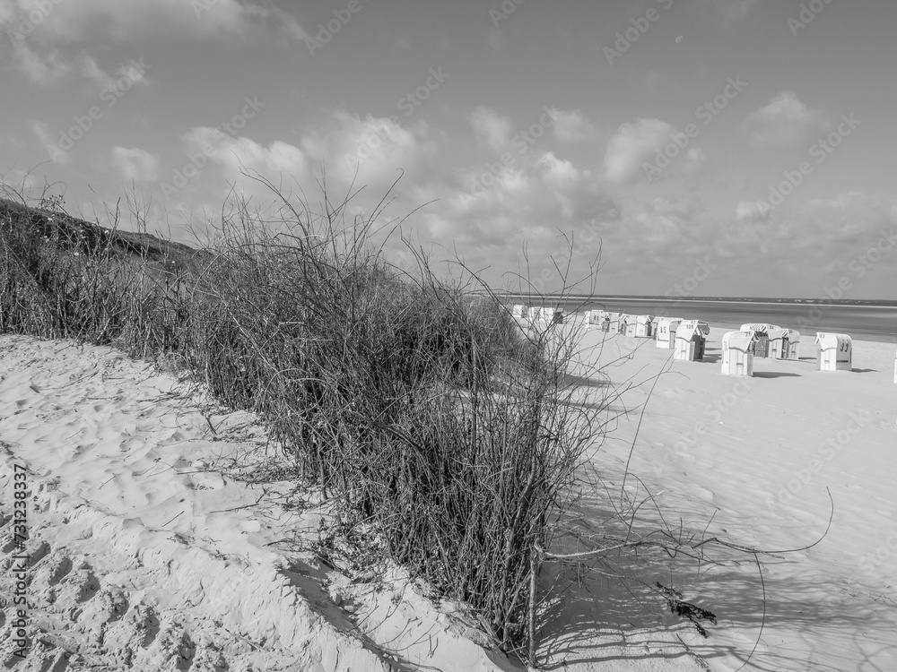 Fototapeta premium Spiekeroog in der Nordsee