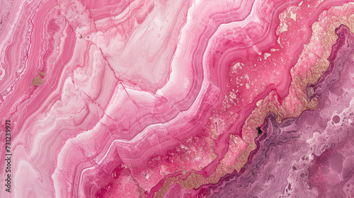 Obraz na płótnie Amaranth pink color marble background