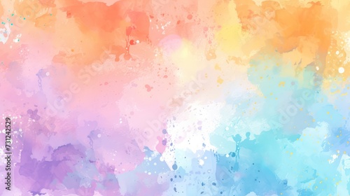 watercolor pastel background, in the style of vibrant backdrops, © Matthew