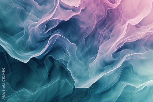 Organic abstract panorama with fluid shapes and natural textures Creating a soothing wallpaper or background