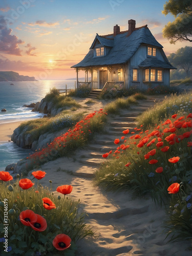 fantasy cottage