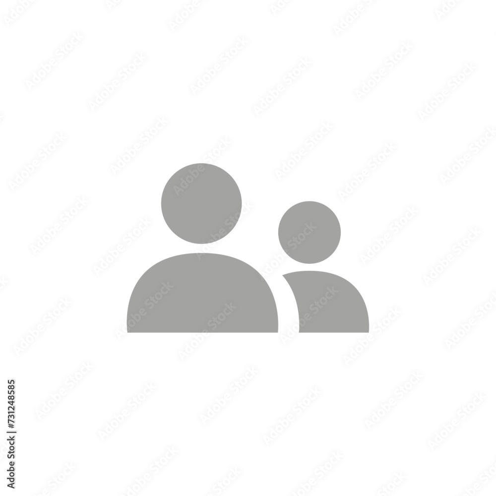 Vector flat illustration in grayscale. Avatar, user profile, person icon, gender neutral silhouette, profile picture. Suitable for social media profiles, icons, screensavers and as a template. Vector flat illustration in grayscale. Avatar, user profile, person icon, gender neutral silhouette, profile picture. Suitable for social media profiles, icons, screensavers and as a template.