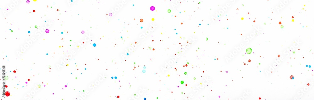 Festive flawless confetti. Celebration stars. Bright confetti on white background. Admirable festive overlay template. Panoramic vector background.