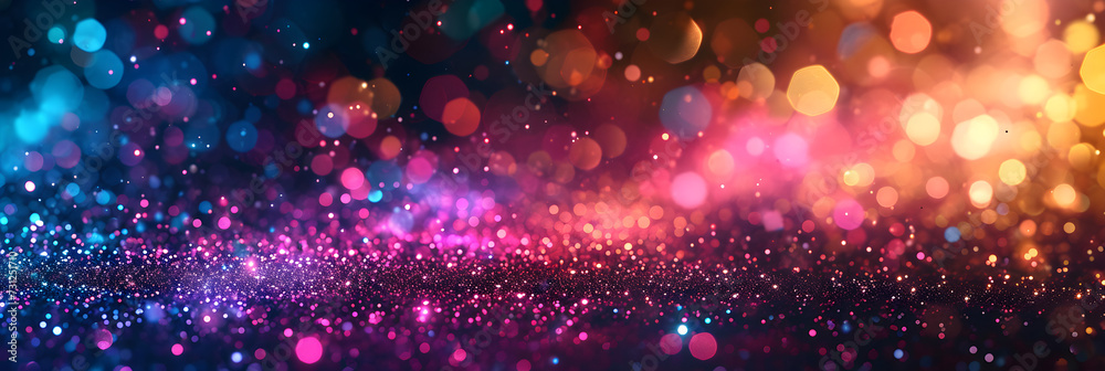 Fototapeta premium Abstract patterns made out of dust