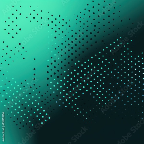 An image of a dark Mint background with black dots