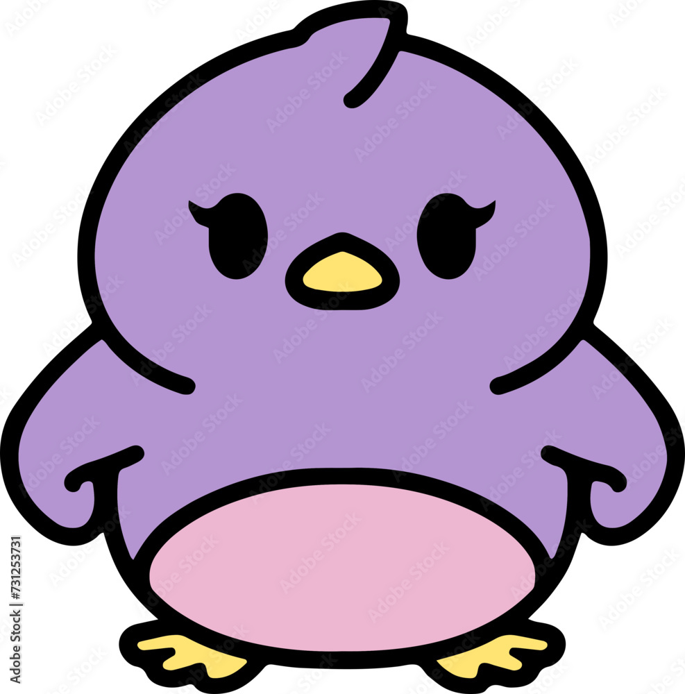 Fototapeta premium chick cartoon