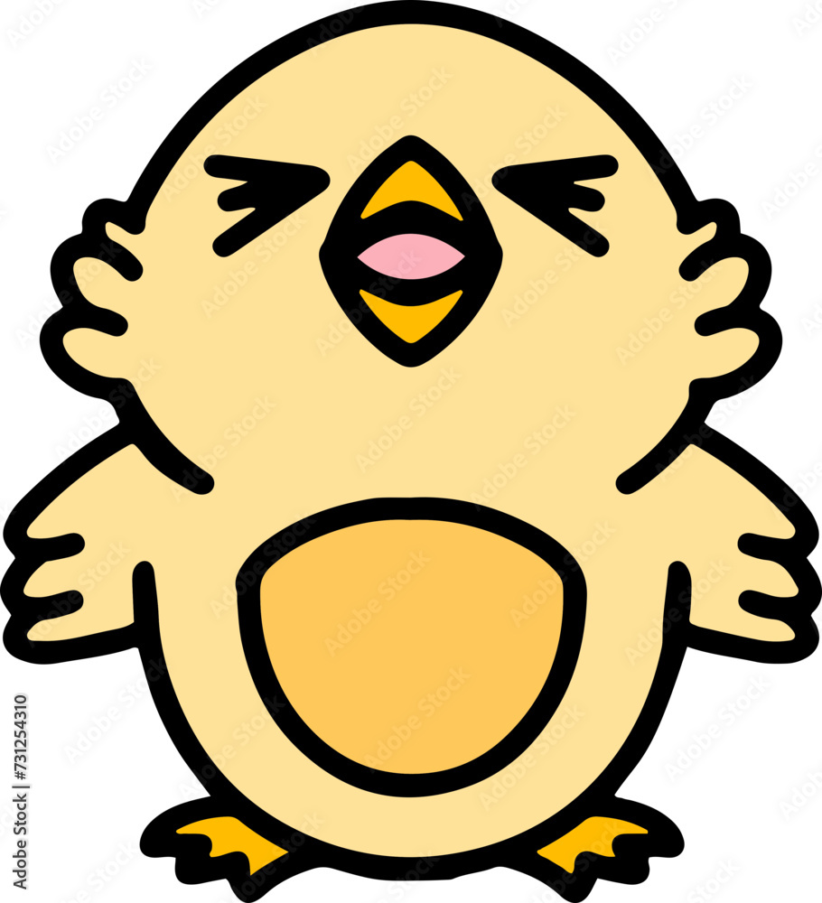 cute cartoon easter chick cute cartoon easter chick