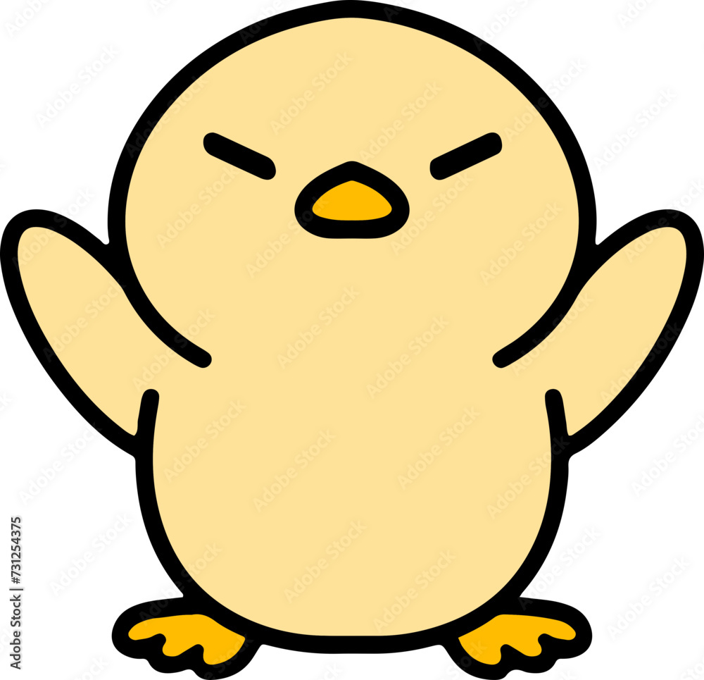 cute cartoon easter chick cute cartoon easter chick