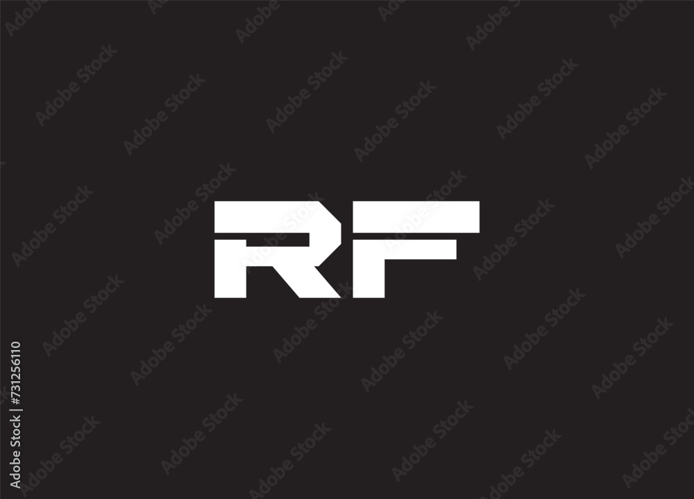 RF company group linked letter logo RF company group linked letter logo