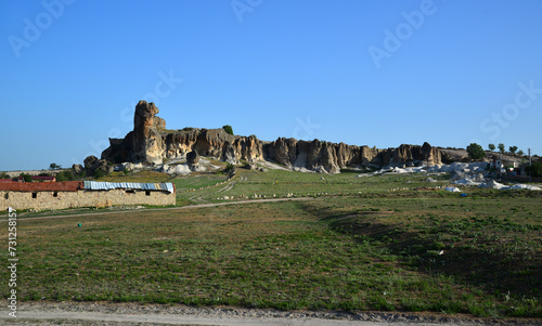 Doger Fairy Chimneys in Phrygian Valley, Afyon, Turkey.