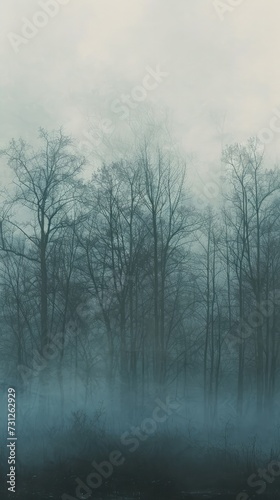 Foggy humid weather texture background Generative AI