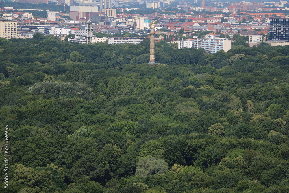 Green Tiergarten in Berlin, Germany