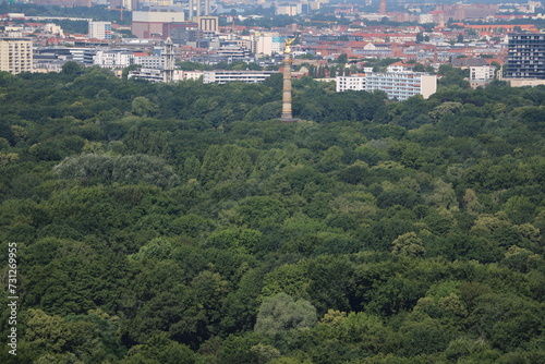 Green Tiergarten in Berlin, Germany