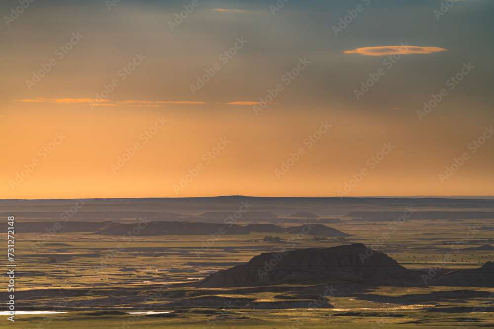 Badlands Landscape Badlands Landscape