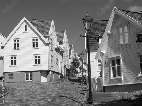 Fototapeta Naklejka Na Ścianę i Meble -  Die Altstadt von Stavanger in norwegen