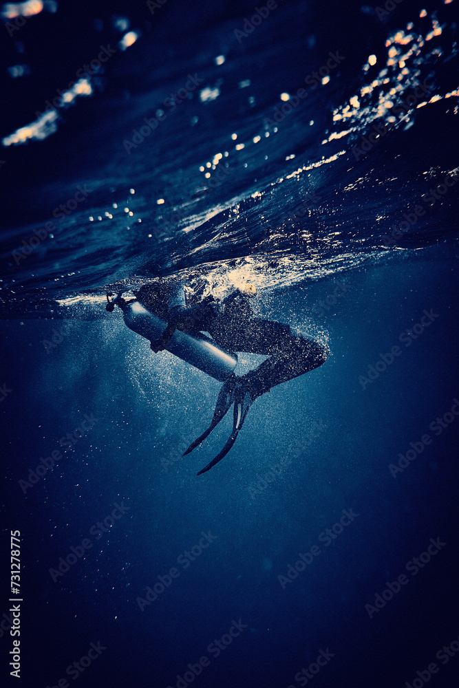 The beauty of the underwater world - scuba diving in the Red Sea, Egypt