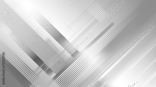 Grey technology background in processor style