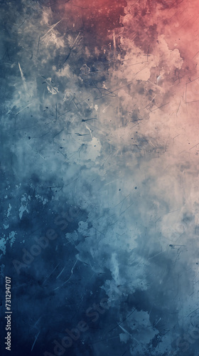Grunge background picture for tiktok and instagram story, red blue colors, © Simon C