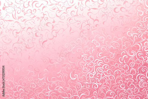 Abstract pink background with swirls. Generative Ai