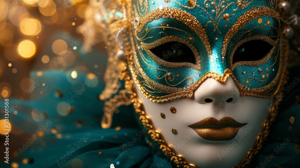 Elegant captures of glamorous masked balls and masquerade parties held in honor of Mardi Gras