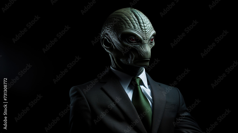 reptilian in a business suit reptilian in a business suit