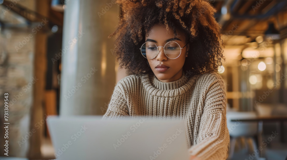 professional woman is sitting with a laptop professional woman is sitting with a laptop