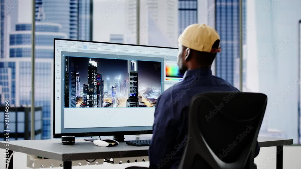 African Graphic Web Designer