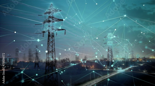 AI-driven smart grids optimize energy distribution during natural disasters, ensuring critical infrastructure remains powered photo