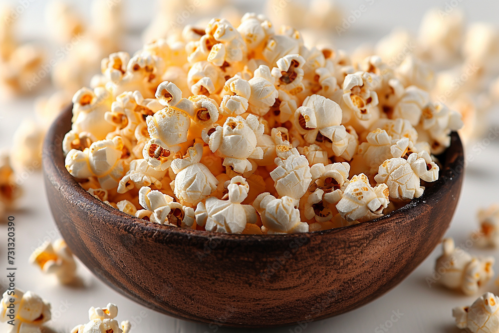 Bowl full of popcorns Bowl full of popcorns