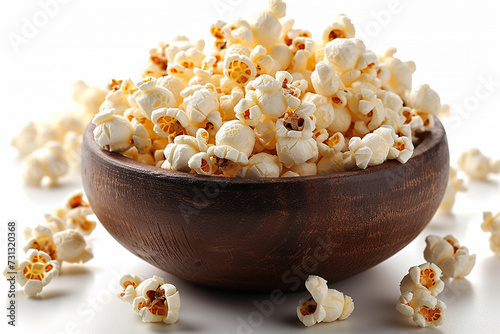 Bowl full of popcorns