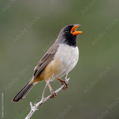 Black-throated saltator (Saltatricula atricollis)