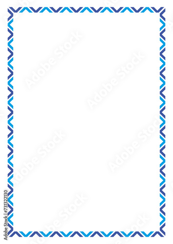 Vector frame for your text, photos or invitations, border frame design template. Elegant frame for certificate, diploma, voucher. vector frame with a ribbon 