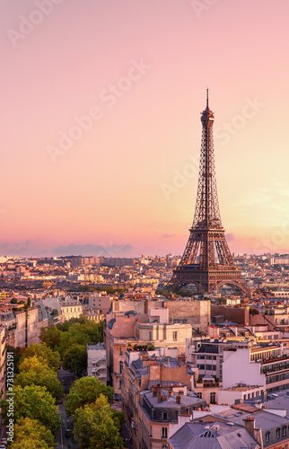 Fototapeta Naklejka Na Ścianę i Meble -  Cityscape of Paris