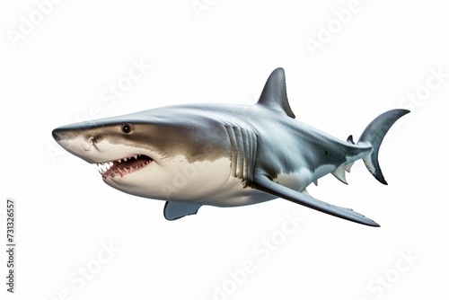 Great white shark clipart