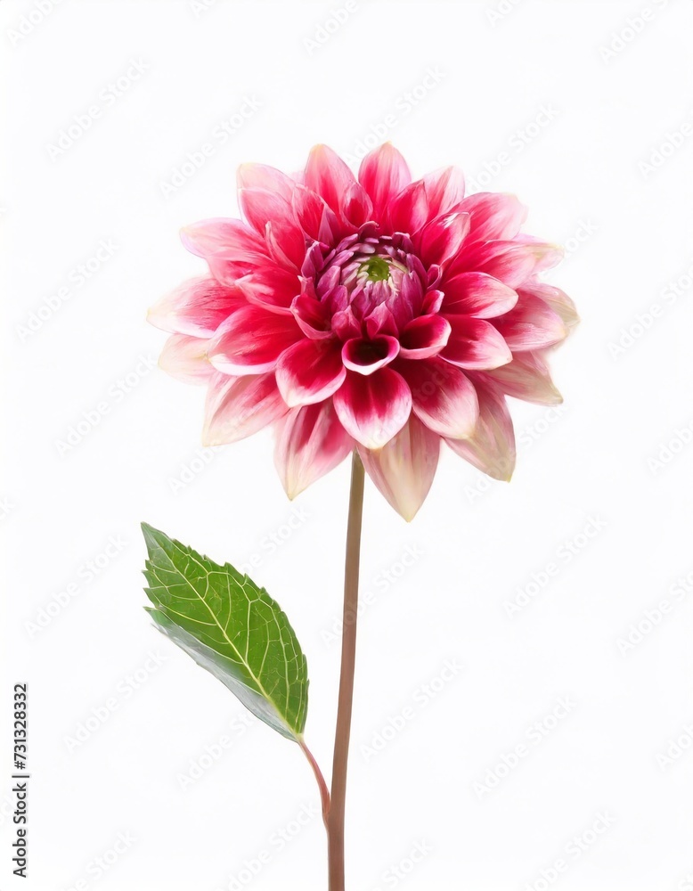 Dahlia flower isolated on white background. Dahlia flower isolated on white background.