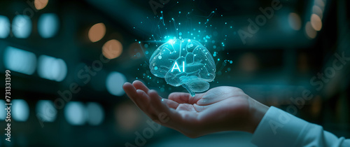 Artificial Intelligence with AI, The power of AI photo