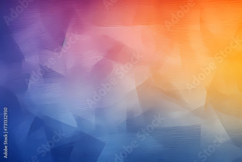 a bright colored and blurry pastel background  that  in the style of shaped canvas  textured canvas  dark indigo and orange  light yellow and magenta