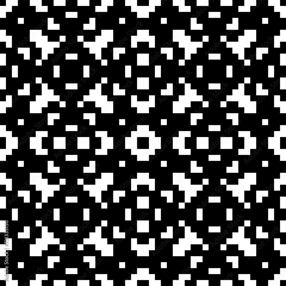 Seamless pattern. Abstract backdrop. Squares, rectangles, curves, figures ornament. Simple shapes wallpaper. Geometric motif. Polygons background. Digital paper, web design, textile print. Vector Seamless pattern. Abstract backdrop. Squares, rectangles, curves, figures ornament. Simple shapes wallpaper. Geometric motif. Polygons background. Digital paper, web design, textile print. Vector