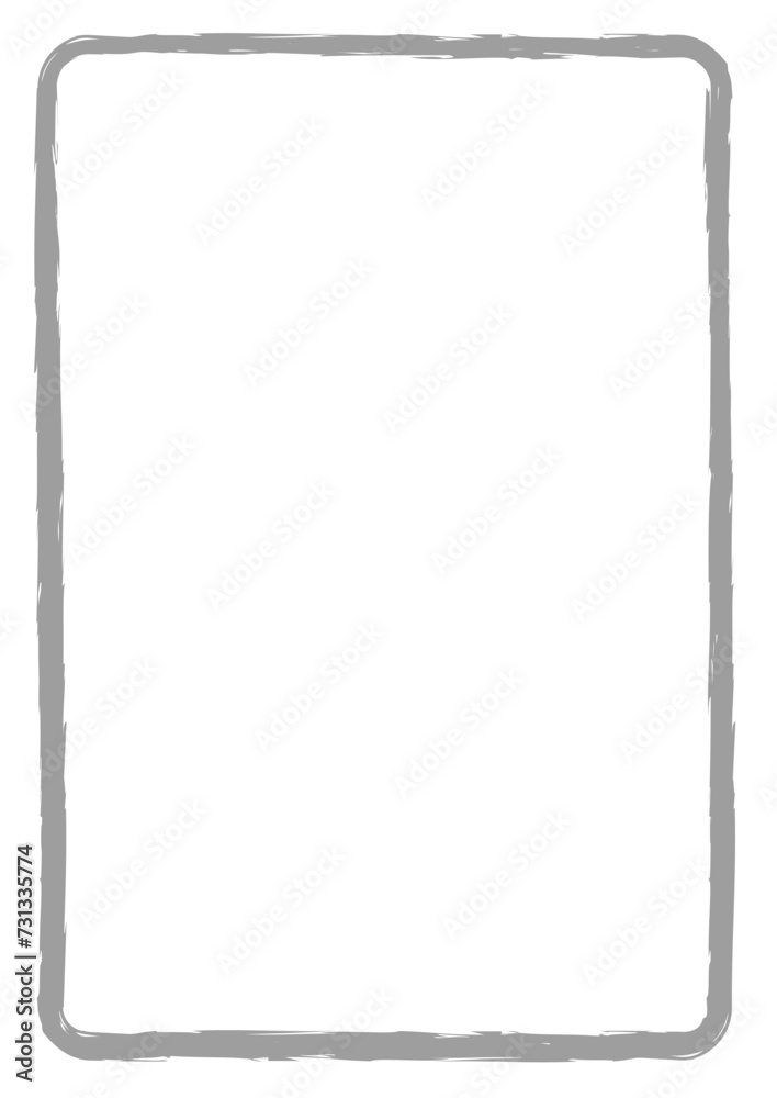 frame with rounded corners , vector Grunge square border, grunge frame for yor text and photo, on white background. frame with rounded corners , vector Grunge square border, grunge frame for yor text and photo, on white background.