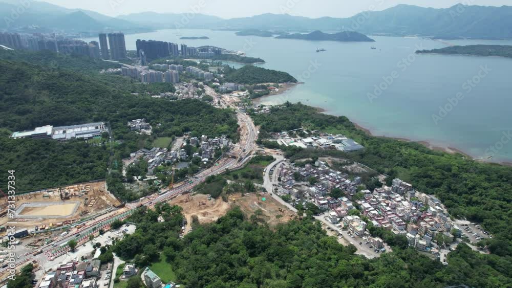 Wu Kai Sha Ma On Shan Sai Kung Shap Sze Heung Countryside, a seaside housing residential property development rural Land Formation and Roads Widening construction project in Shatin Hong Kong Kowloon Wu Kai Sha Ma On Shan Sai Kung Shap Sze Heung Countryside, a seaside housing residential property development rural Land Formation and Roads Widening construction project in Shatin Hong Kong Kowloon