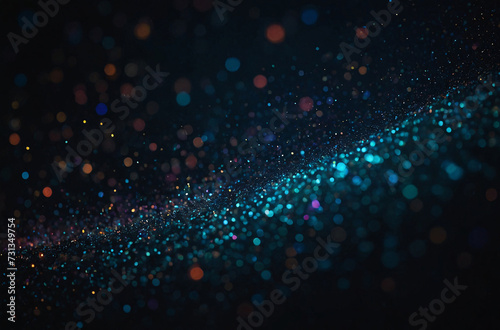 fiber optics abstract background