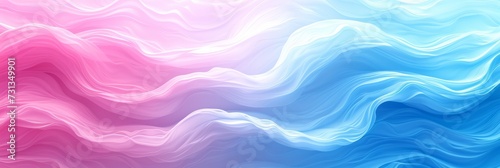 Ethereal abstract bokeh banner with light blue and soft pink hues, creating a captivating atmosphere