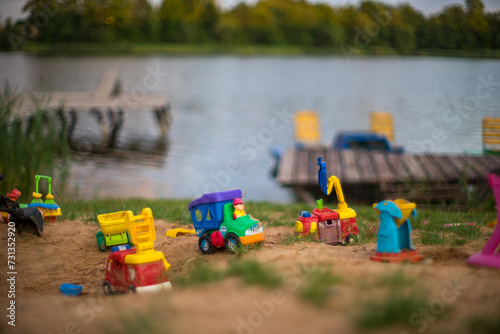 Wallpaper Mural toys on the beach Torontodigital.ca