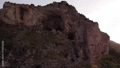 Utrillas, barranco de buitres. Utrillas, vulture ravine.