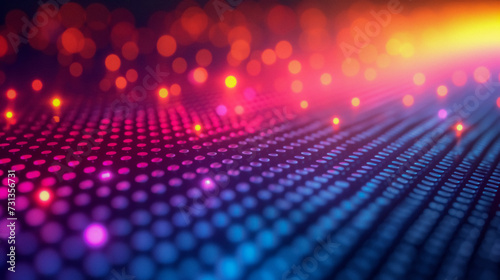 Color spectum light LED grid