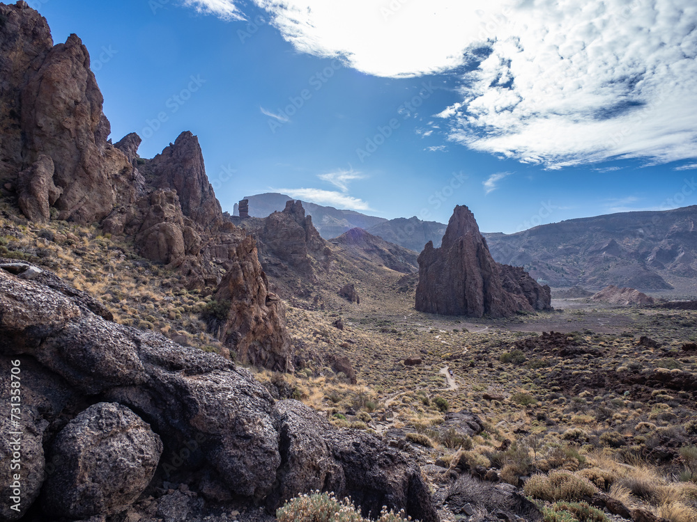 Obraz premium Landscape of Teide National Park
