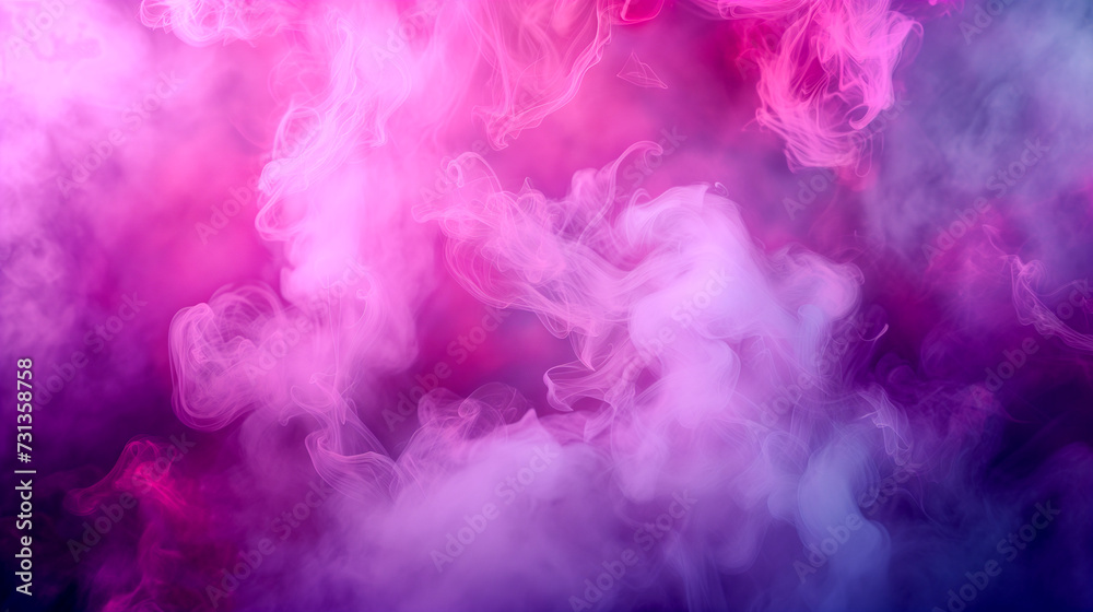 Pink-purple aura - psychedelic background smoke - pink clouds. Pink-purple aura - psychedelic background smoke - pink clouds.