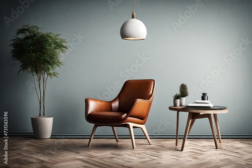 HD Showcase of Minimal Leather Armchair Shapes, Expertly Cut Out Against Transparent Backgrounds, Crafted in 3D for Impeccable Realism, Presented in PNG Format to Redefine Contemporary Spaces with Sle