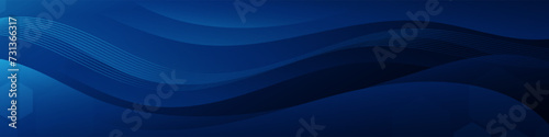 Abstract blue banner color with a unique wavy design. It is ideal for creating eye catching headers, promotional banners, and graphic elements with a modern and dynamic look.