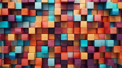 abstract background with squares,, abstract colorful background